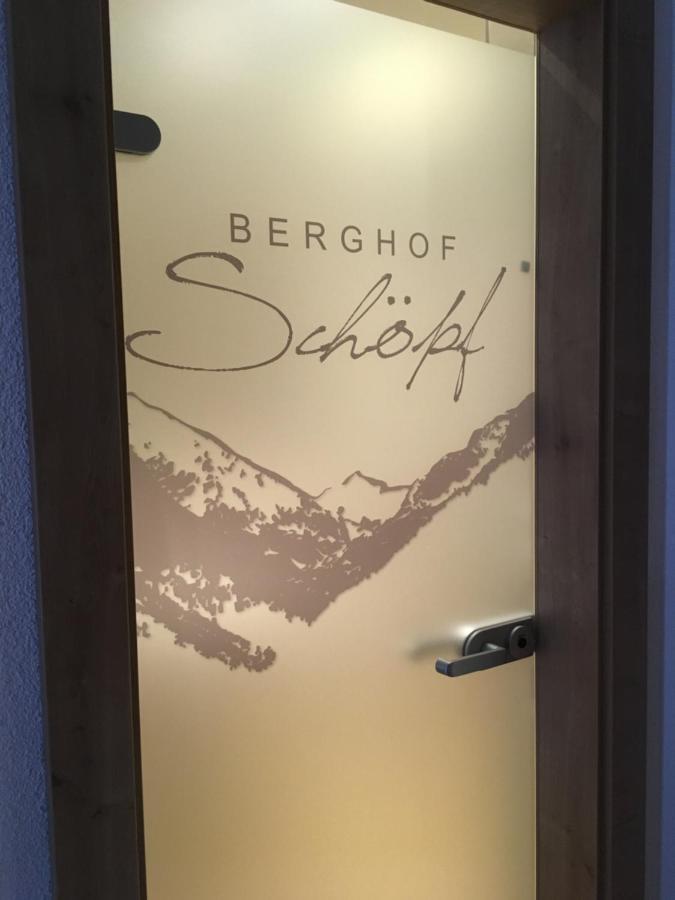 Gaestehaus Berghof Schoepf Längenfeld Exteriér fotografie