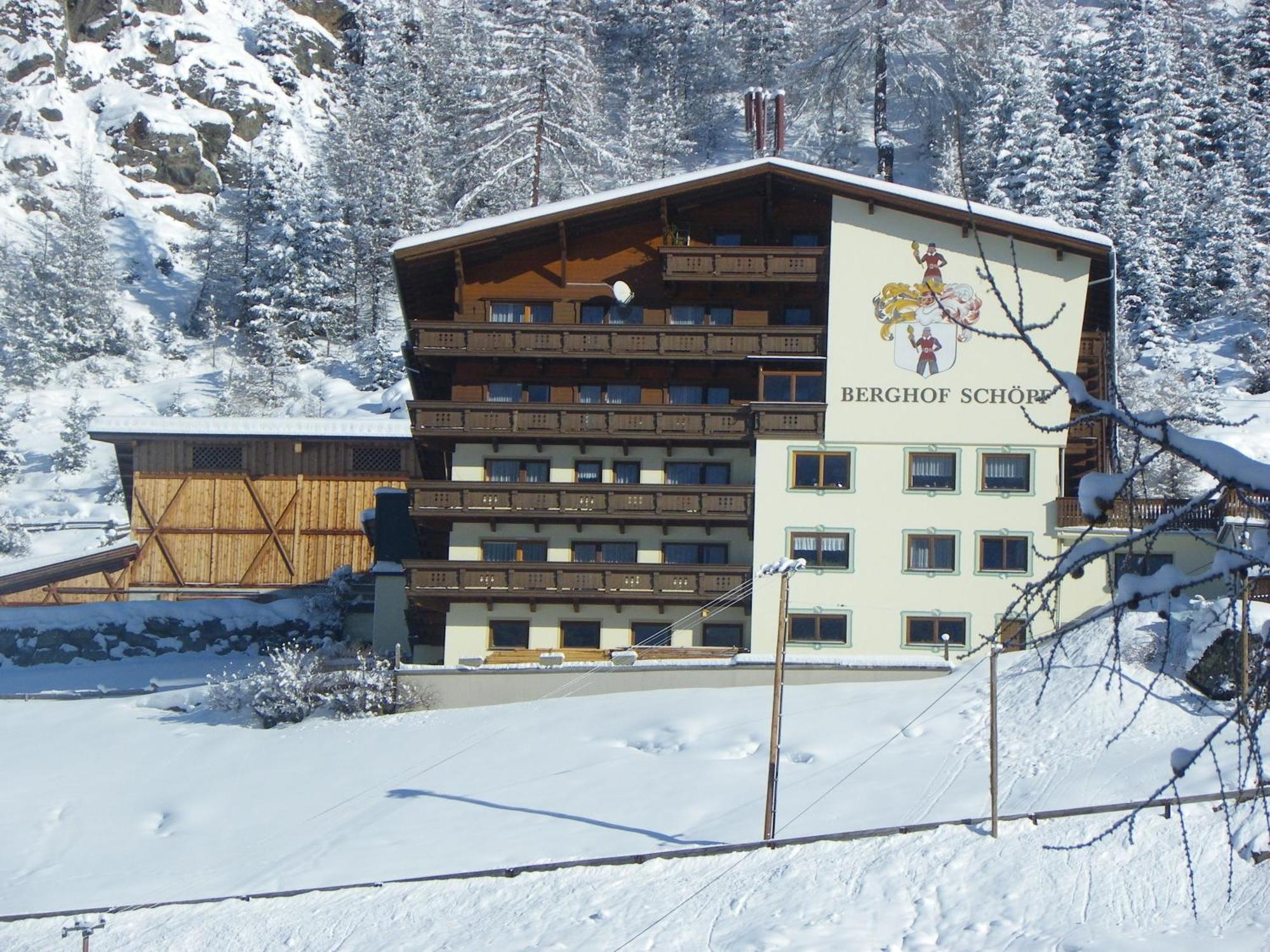 Gaestehaus Berghof Schoepf Längenfeld Exteriér fotografie