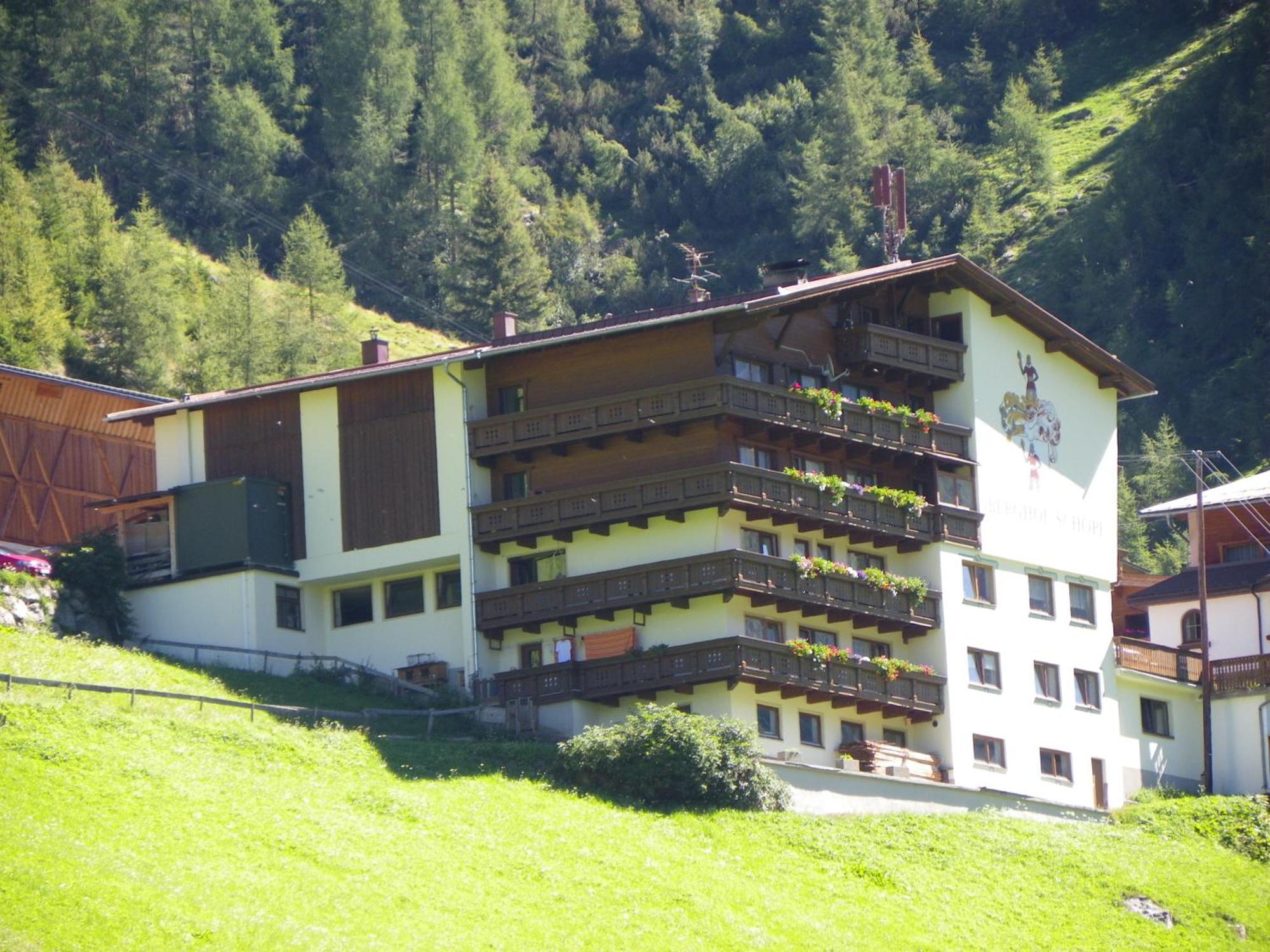 Gaestehaus Berghof Schoepf Längenfeld Exteriér fotografie